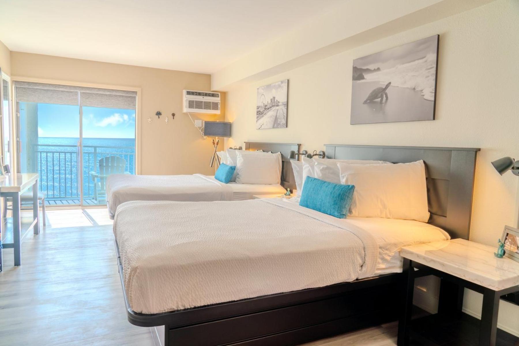 Beautiful Ocean Front Double Queen Suite - Sea Mist Resort 20905 - Perfect For 2-4 Guests! 默特尔比奇 外观 照片